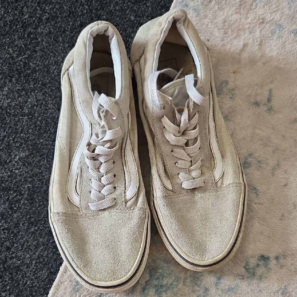 Vans Light Tan Sneakers
